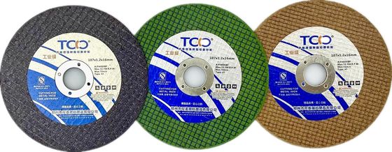kualitas  TCO Construction Hardware Tools 107x1.6x16mm Die Grinder Cut Off Wheel pabrik