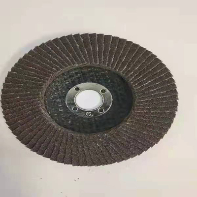 13300 Rpm Putaran Pengamplasan Flap Disc 240 Grit T27 Zirkonia Aluminium Oxide Flap Disc