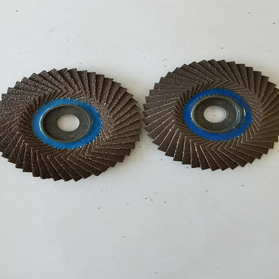 T27 AO Aluminium Oxide Flap Disc Wheel Stainless Steel Untuk Pengamplasan Kecepatan Tinggi