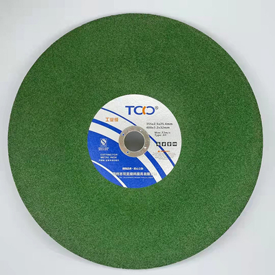 T41 Bentuk 3.2mm Tebal Abrasive Cut Off Disc T27 Metal Cutting Disc 14 Inch